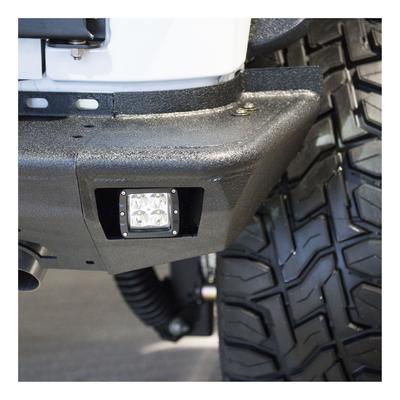 Aries Offroad TrailChaser Rear Bumper Corners with LED Lights (Black) - 2081223